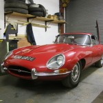 Jaguar E-type - in for a new interior